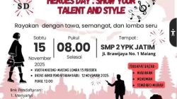 Rayakan Hari Pahlawan, Ikuti Bazar, Lomba Menyanyi dan Fashion Show Tingkat TK-SD di SMP 2 YPK Malang